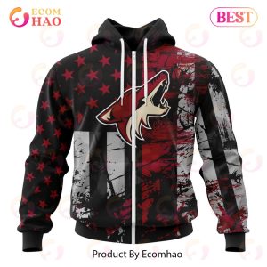 Arizona Coyotes Specialized Jersey For America 3D Hoodie