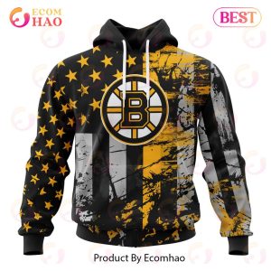 Boston Bruins Specialized Jersey For America 3D Hoodie