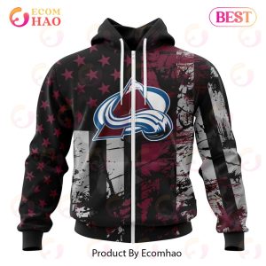 Colorado Avalanche Specialized Jersey For America 3D Hoodie