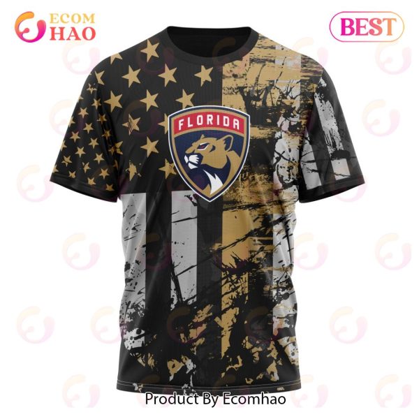 Florida Panthers Specialized Jersey For America 3D Hoodie