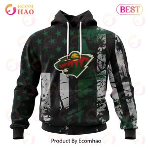 Minnesota Wild Specialized Jersey For America 3D Hoodie