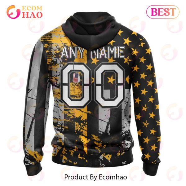 Nashville Predators Specialized Jersey For America 3D Hoodie