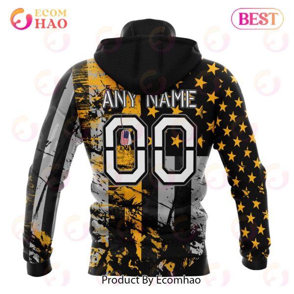 Nashville Predators Specialized Jersey For America 3D Hoodie