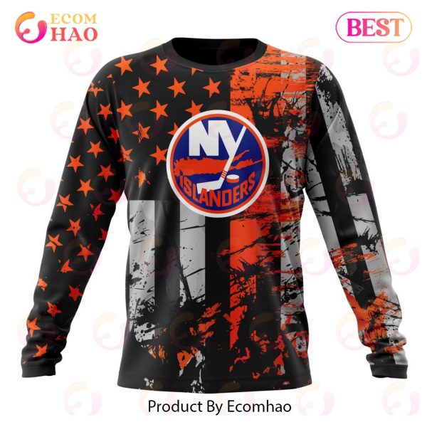 New York Islanders Specialized Jersey For America 3D Hoodie