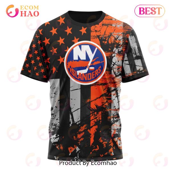 New York Islanders Specialized Jersey For America 3D Hoodie
