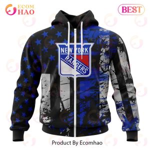 New York Rangers Specialized Jersey For America 3D Hoodie