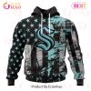 St. Louis Blues Specialized Jersey For America 3D Hoodie