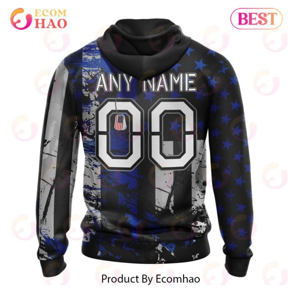 St. Louis Blues Specialized Jersey For America 3D Hoodie