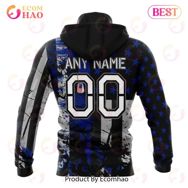St. Louis Blues Specialized Jersey For America 3D Hoodie