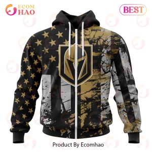 Vegas Golden Knights Specialized Jersey For America 3D Hoodie