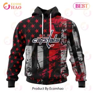 Washington Capitals Specialized Jersey For America 3D Hoodie