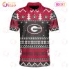 Florida State Seminoles Custom Your Name & Number Polo Ugly Christmas Style