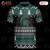 Michigan Wolverines Custom Your Name & Number Polo Ugly Christmas Style