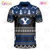 Baylor Bears Custom Your Name & Number Polo Ugly Christmas Style