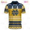 Northwestern Wildcats Custom Your Name & Number Polo Ugly Christmas Style