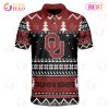 Oklahoma State Cowboys Custom Your Name & Number Polo Ugly Christmas Style
