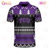 Texas A&M Aggies Custom Your Name & Number Polo Ugly Christmas Style
