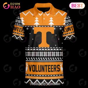 Tennessee Vols Custom Your Name & Number Polo Ugly Christmas Style