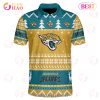 Jets Custom Your Name & Number Ugly Christmas Polo