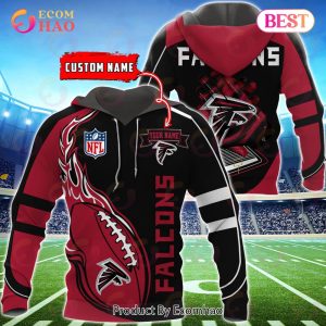 Atlanta Falcons Custom Name Hoodie, Baseball Jacket, T-Shirt, Zipper, Sweatshirt