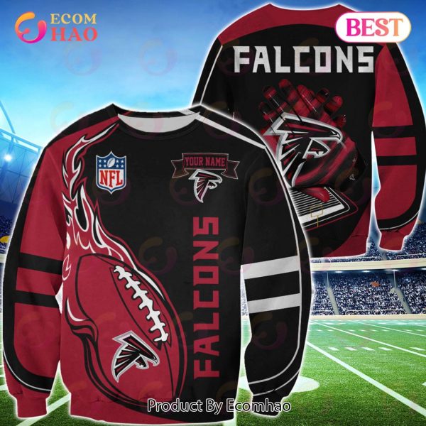 Atlanta Falcons Custom Name Hoodie, Baseball Jacket, T-Shirt, Zipper, Sweatshirt