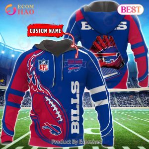 Buffalo Bills Custom Name Hoodie, Baseball Jacket, T-Shirt, Zipper, Sweatshirt