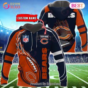 Chicago Bears Custom Name Hoodie, Baseball Jacket, T-Shirt, Zipper, Sweatshirt