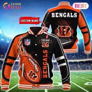 Cincinnati Bengals Custom Name Hoodie, Baseball Jacket, T-Shirt, Zipper, Sweatshirt