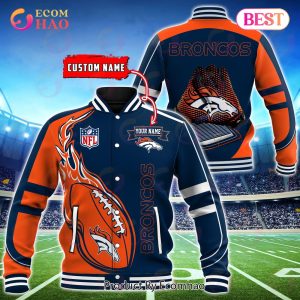 Denver Broncos Custom Name Hoodie, Baseball Jacket, T-Shirt, Zipper, Sweatshirt
