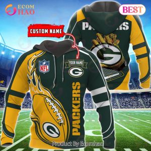Green Bay Packers Custom Name Hoodie, Baseball Jacket, T-Shirt, Zipper, Sweatshirt
