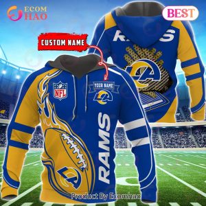 Los Angeles Rams Custom Name Hoodie, Baseball Jacket, T-Shirt, Zipper, Sweatshirt
