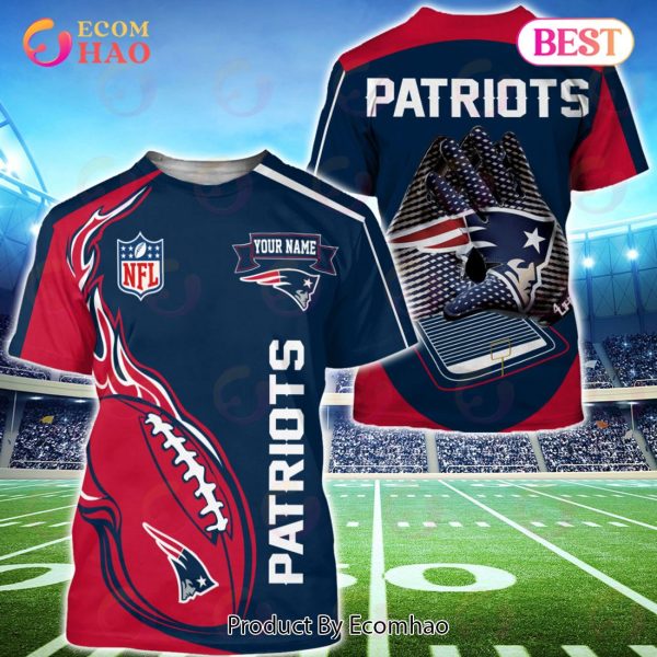 New England Patriots Custom Name Hoodie, Baseball Jacket, T-Shirt, Zipper, Sweatshirt