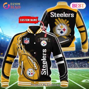 Pittsburgh Steelers Custom Name Hoodie, Baseball Jacket, T-Shirt, Zipper, Sweatshirt