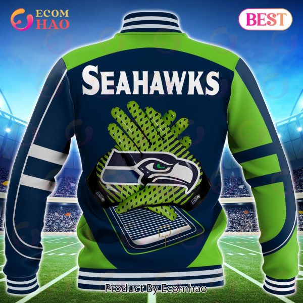Seattle Seahawks Custom Name Hoodie, Baseball Jacket, T-Shirt, Zipper, Sweatshirt