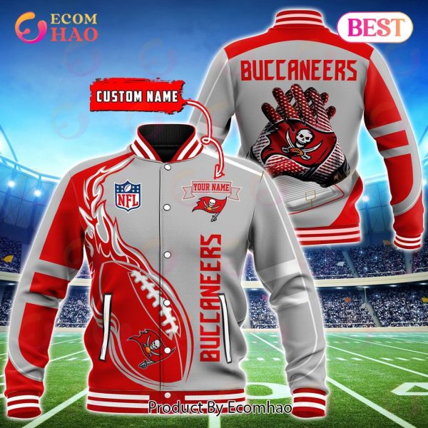 Tampa Bay Buccaneers Custom Name Hoodie, Baseball Jacket, T-Shirt, Zipper, Sweatshirt