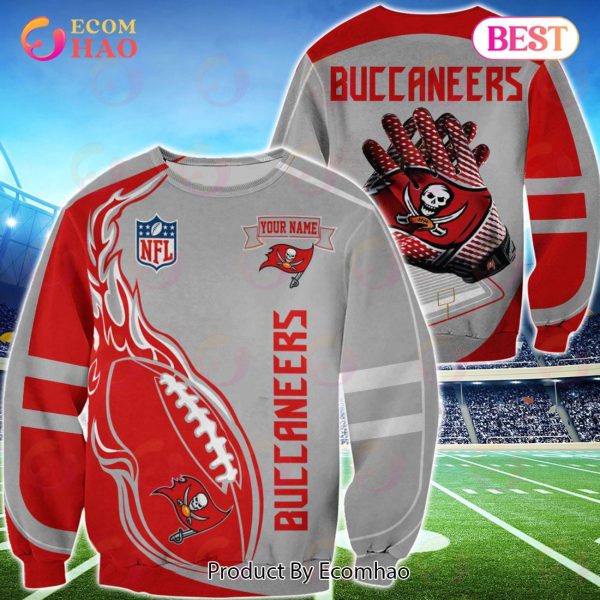 Tampa Bay Buccaneers Custom Name Hoodie, Baseball Jacket, T-Shirt, Zipper, Sweatshirt