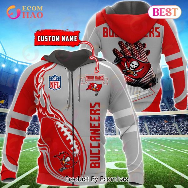 Tampa Bay Buccaneers Custom Name Hoodie, Baseball Jacket, T-Shirt, Zipper, Sweatshirt