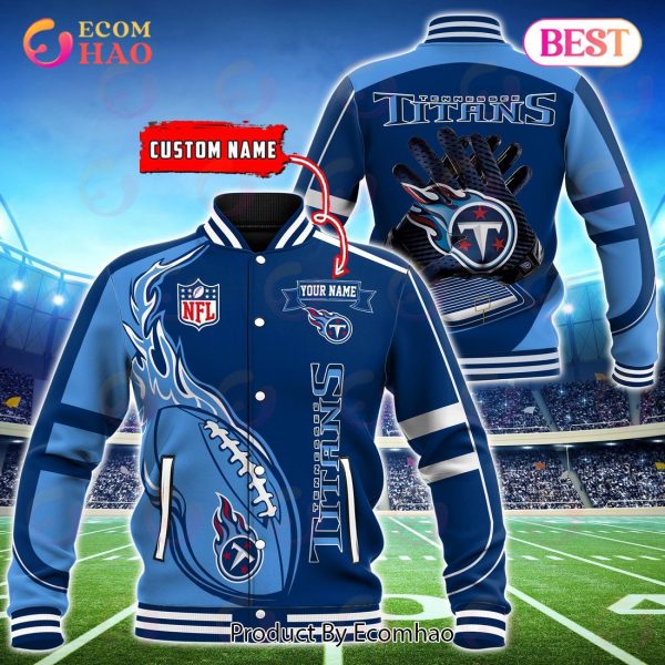 Tennessee Titans Custom Name Hoodie, Baseball Jacket, T-Shirt, Zipper, Sweatshirt
