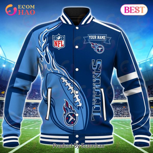 Tennessee Titans Custom Name Hoodie, Baseball Jacket, T-Shirt, Zipper, Sweatshirt