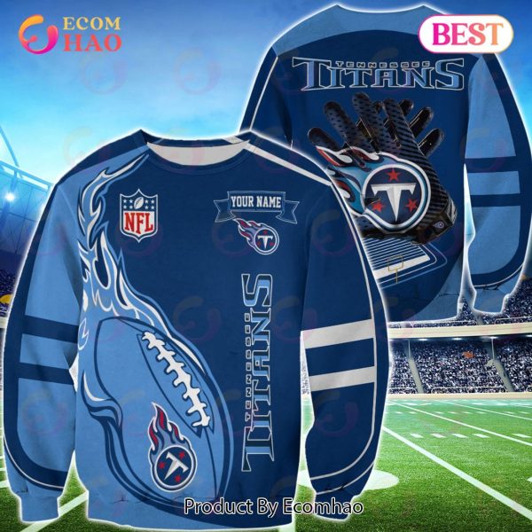 Tennessee Titans Custom Name Hoodie, Baseball Jacket, T-Shirt, Zipper, Sweatshirt