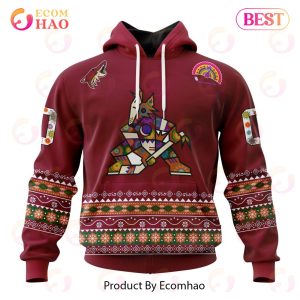 NHL Arizona Coyotes Specialized Jersey Hockey For All Diwali Festival 3D Hoodie