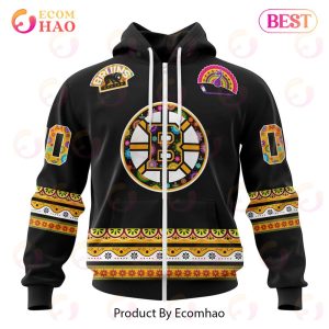 NHL Boston Bruins Specialized Jersey Hockey For All Diwali Festival 3D Hoodie