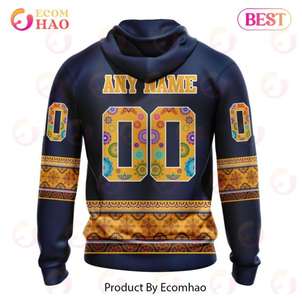 NHL Buffalo Sabres Specialized Jersey Hockey For All Diwali Festival 3D Hoodie