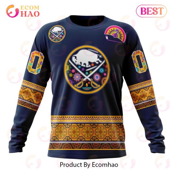 NHL Buffalo Sabres Specialized Jersey Hockey For All Diwali Festival 3D Hoodie