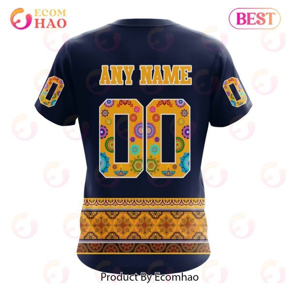 NHL Buffalo Sabres Specialized Jersey Hockey For All Diwali Festival 3D Hoodie