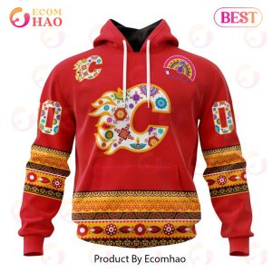NHL Calgary Flames Specialized Jersey Hockey For All Diwali Festival 3D Hoodie