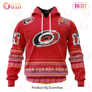 NHL Carolina Hurricanes Specialized Jersey Hockey For All Diwali Festival 3D Hoodie
