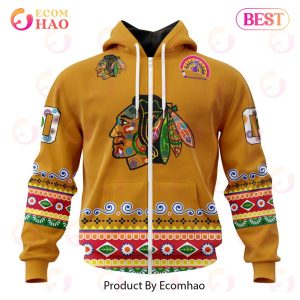 NHL Chicago BlackHawks Specialized Jersey Hockey For All Diwali Festival 3D Hoodie