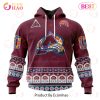 NHL Columbus Blue Jackets Specialized Jersey Hockey For All Diwali Festival 3D Hoodie