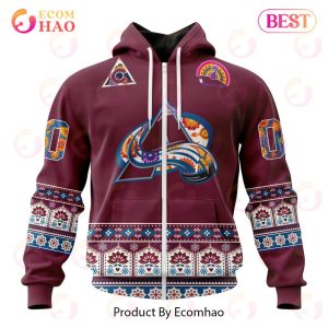 NHL Colorado Avalanche Specialized Jersey Hockey For All Diwali Festival 3D Hoodie